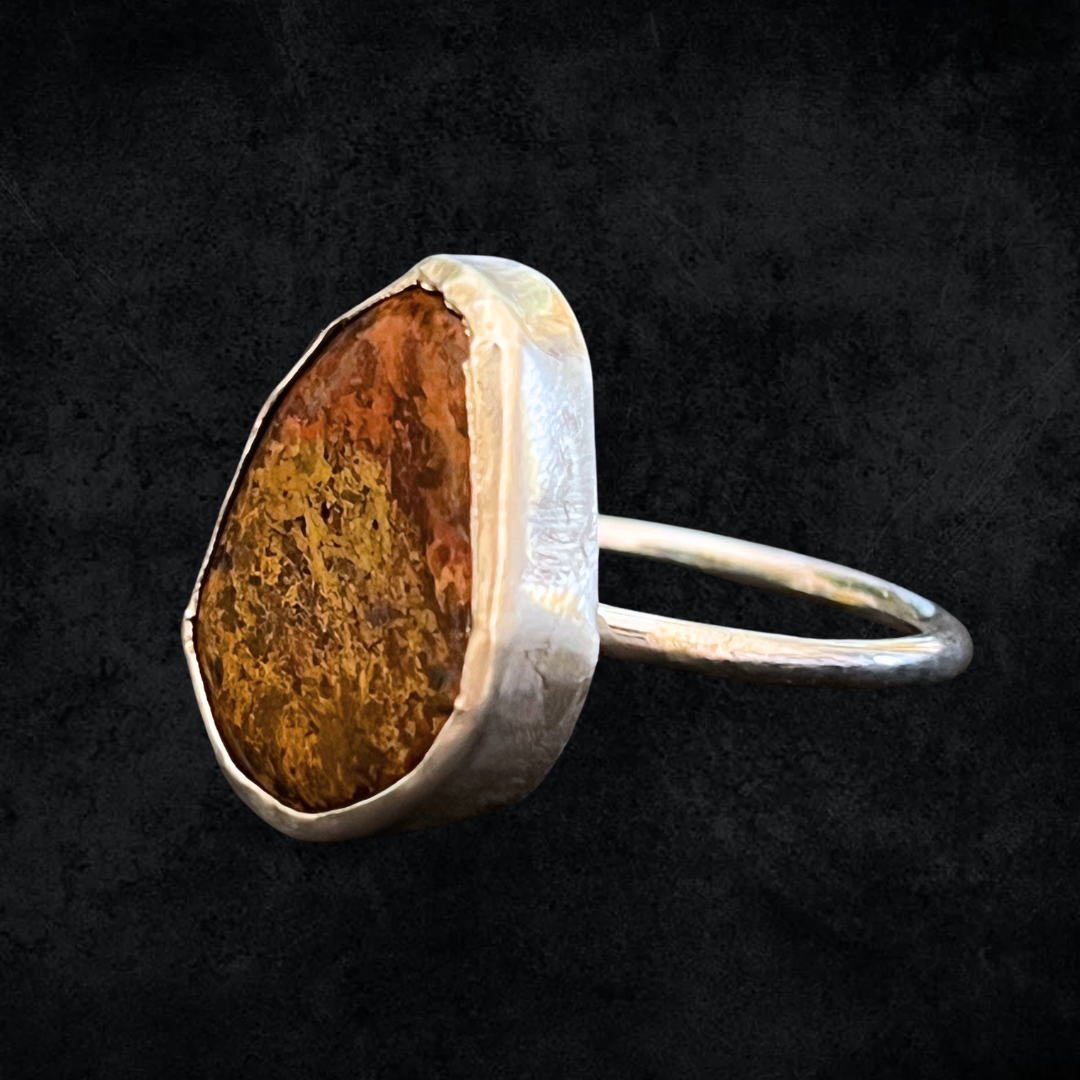 Bronzite ring