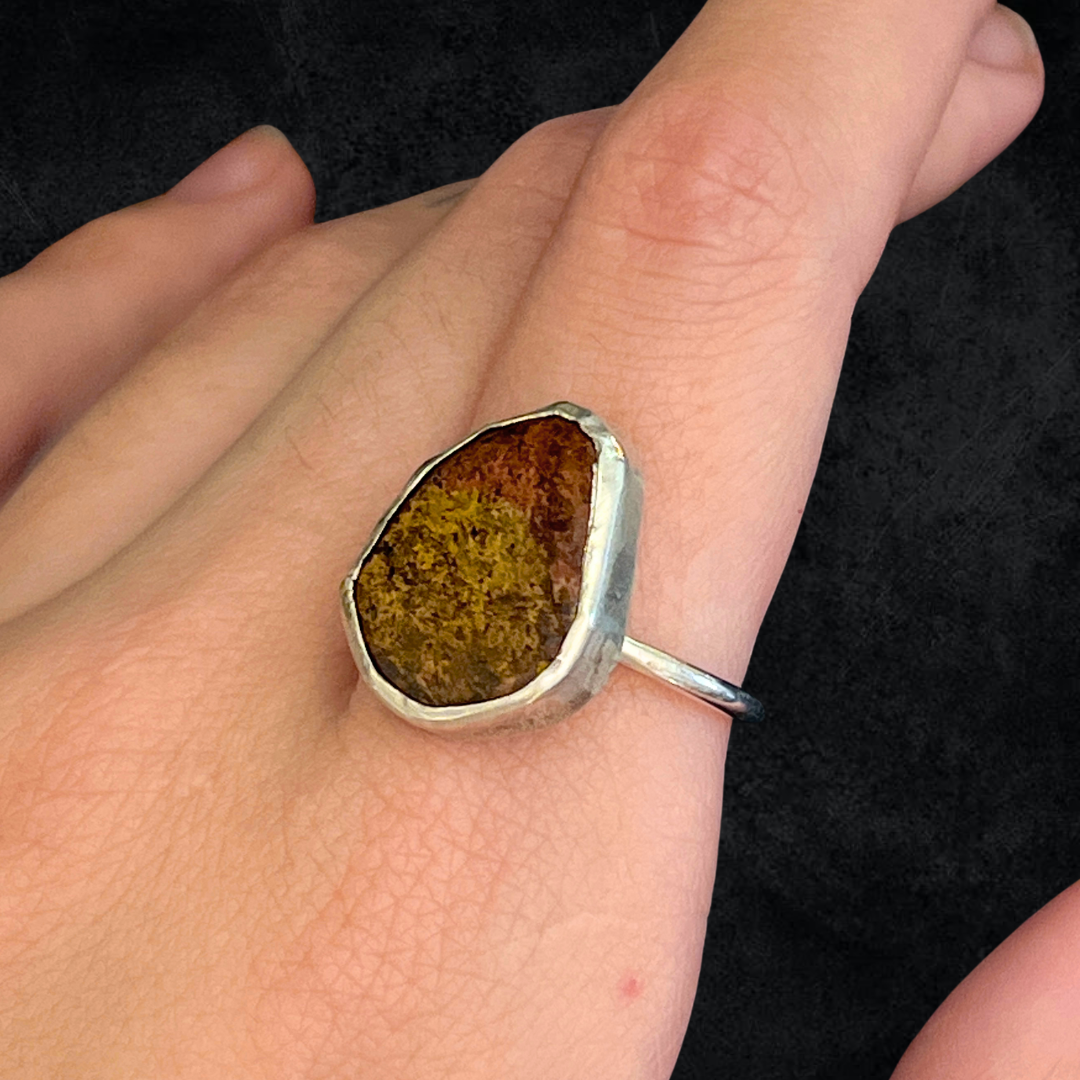 Bronzite ring