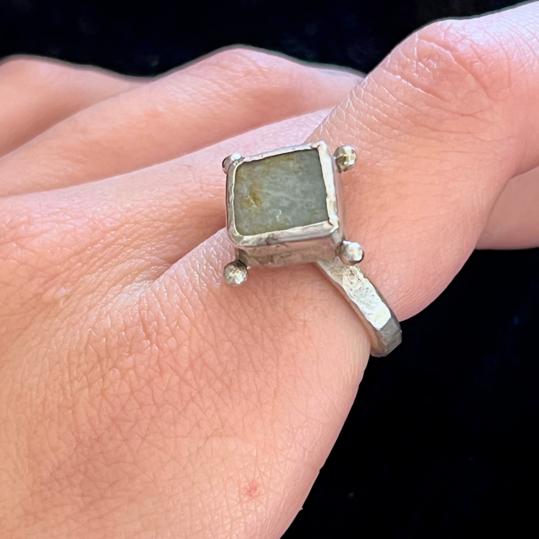 Aquamarine ring