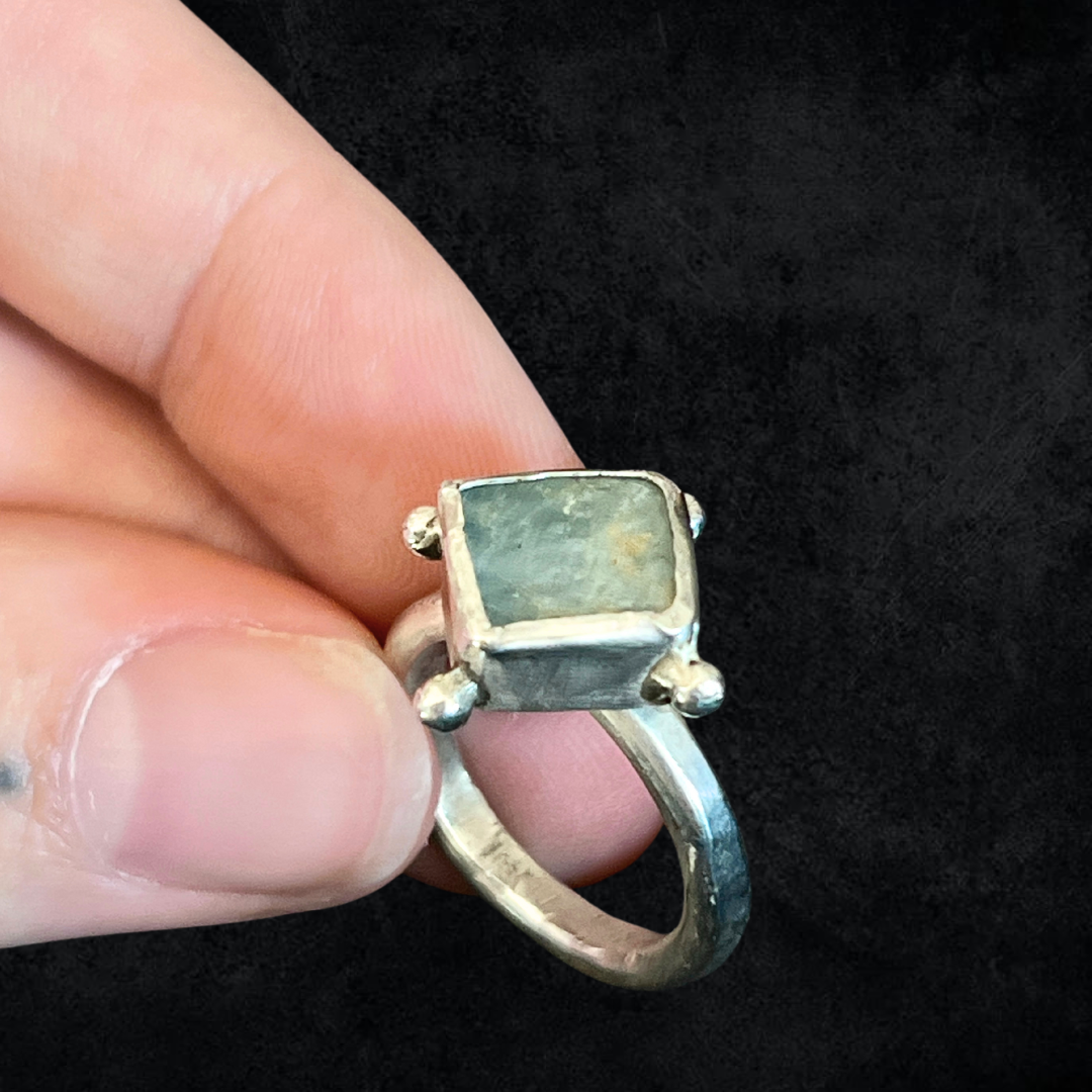Aquamarine ring